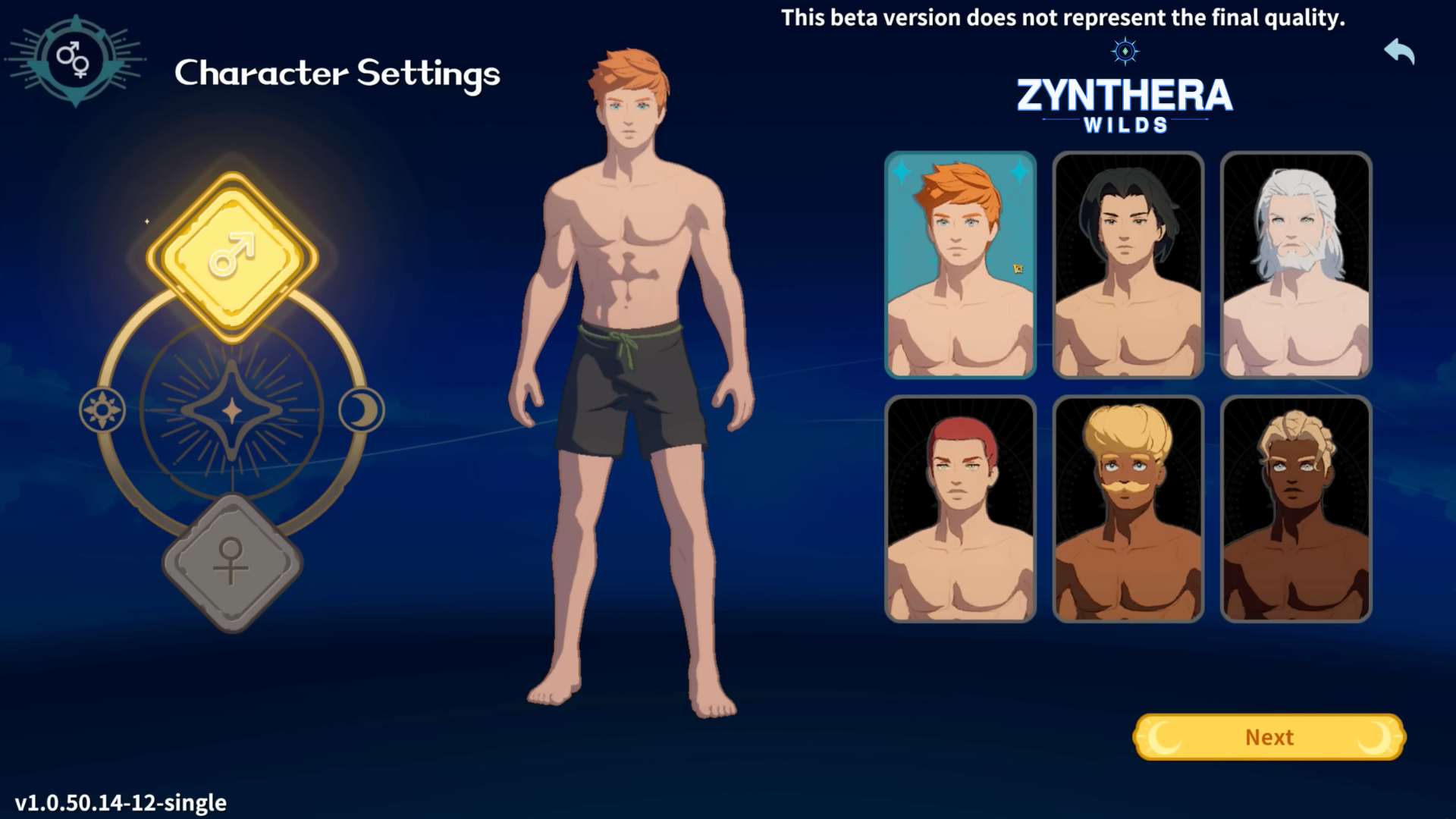 Character Settings